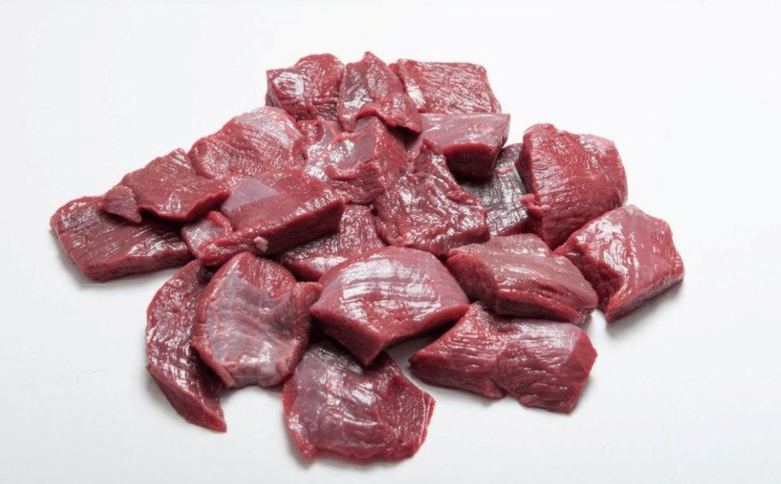 Jeleń mięso gulasz Standard (20/30g),mroż.kg Gobarto