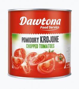 Pomidory krojone 2,5kg Dawtona