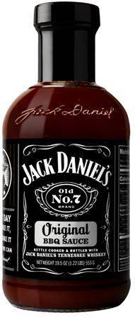 Sos BBQ oryginalny Jack Daniels 280g/6