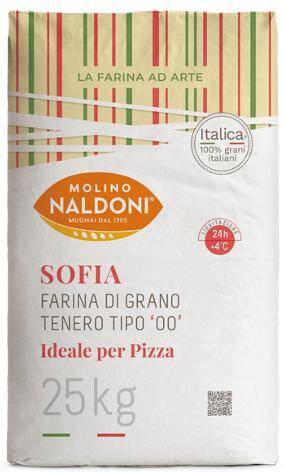 Mąka pszenna pizza Sofia, 25kg Naldoni