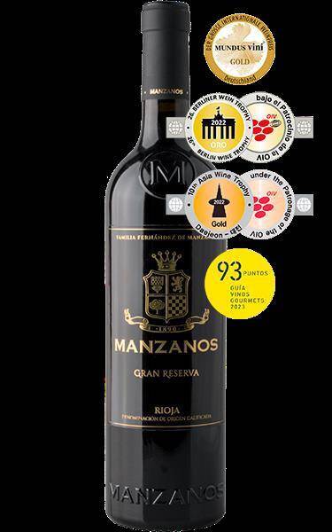 Wino hiszp. Manzanos Grand Reserva 13,5% CW 750ml/6