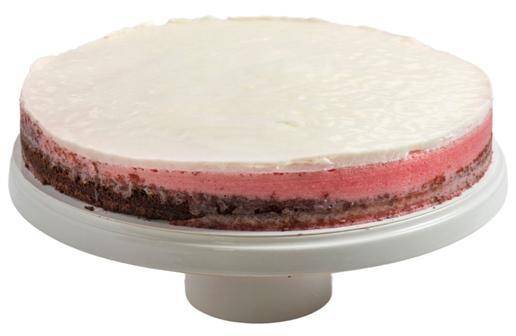 Ciasto Truskawkowa Chmurka 1500g/24cm, krojone 12szt,1,5kg/krt Baccara