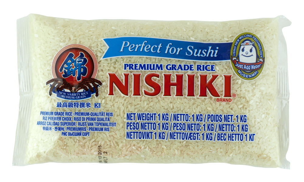 Ryż Nishiki Musenmai 1kg/12 e