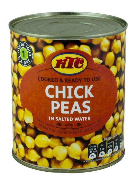 Cieciorka konserwowa (Chick Peas) 400g/12 KTC puszka e