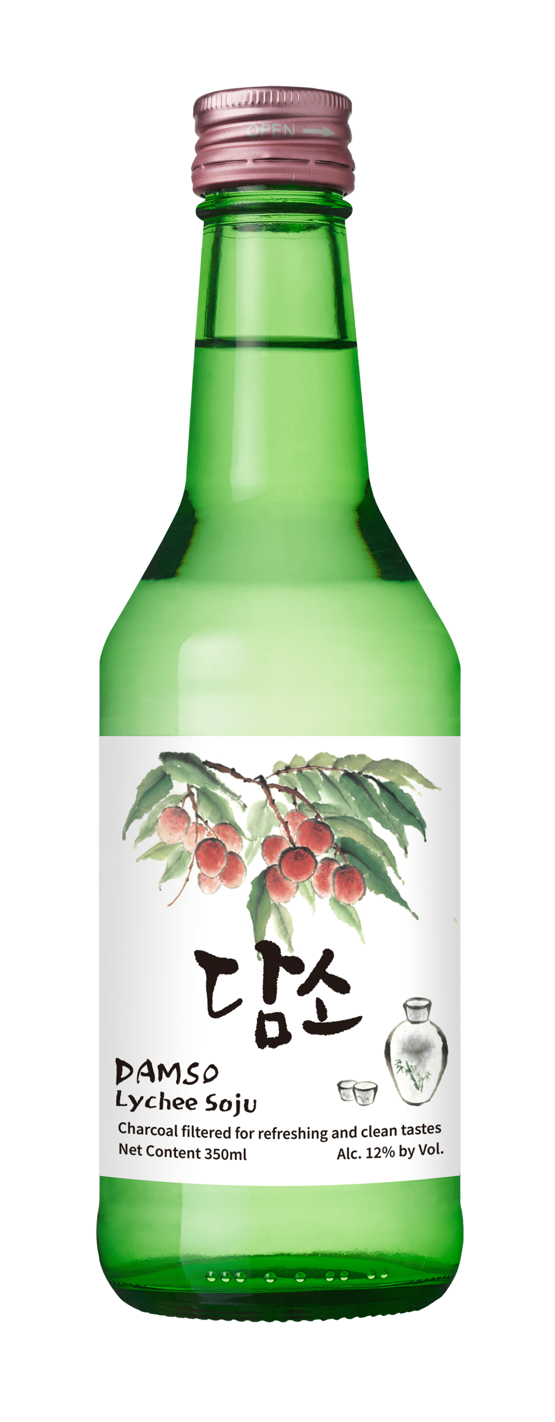 Soju Damso liczi 12% 350ml/20