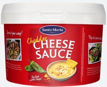 Sos serowy Cheddar Cheese Sauce 3kg/3 Santa Maria