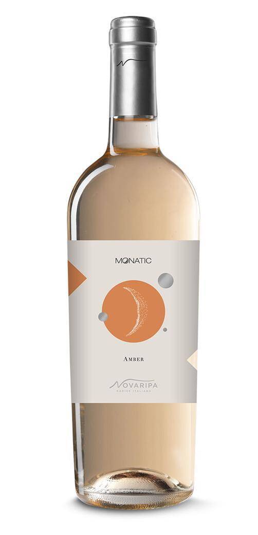 Wino włoskie NR Monatic Amber Pinot Grigio IGT 12,5% 750ml/6 (Zdjęcie 1)