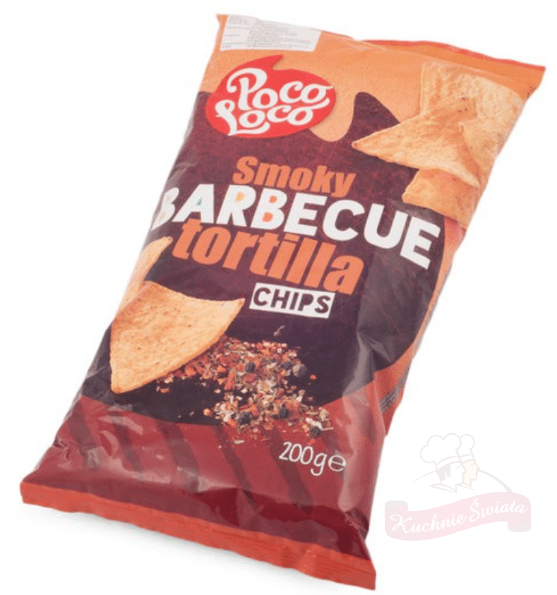Tortilla chips Smoky Barbecue 200g/22 Poco Loco p
