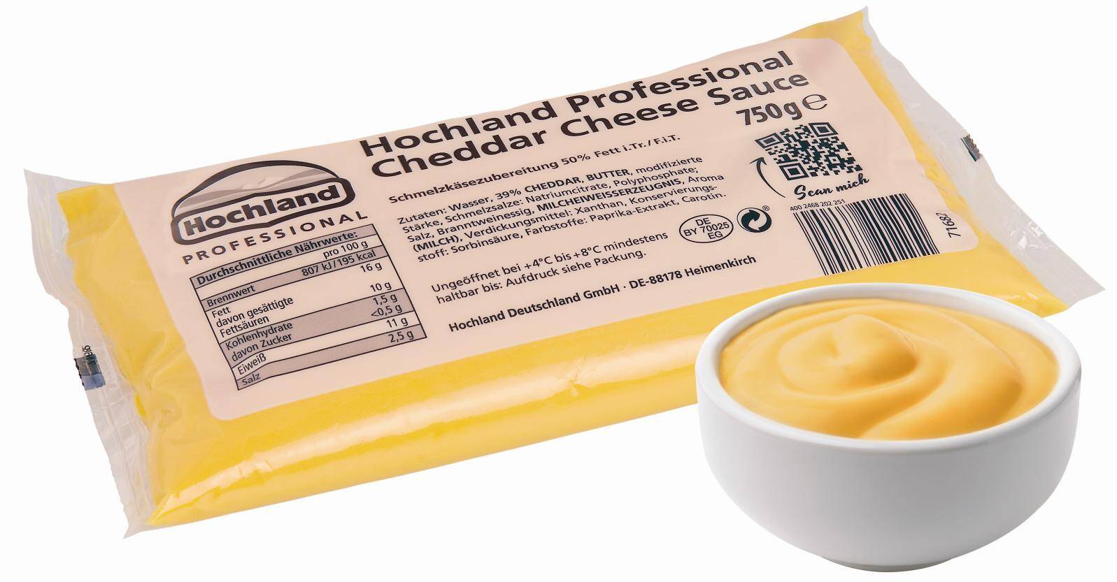 Sos serowy Cheddar 750g/12 Hochland