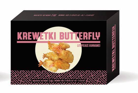 Krewetki Butterfly-Ebi Fry 21/25, 1kg/10 KŚ