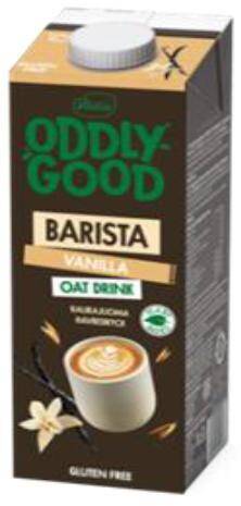 Napój owsiany waniliowy UHT 1L/10 Barista Oddly Good***