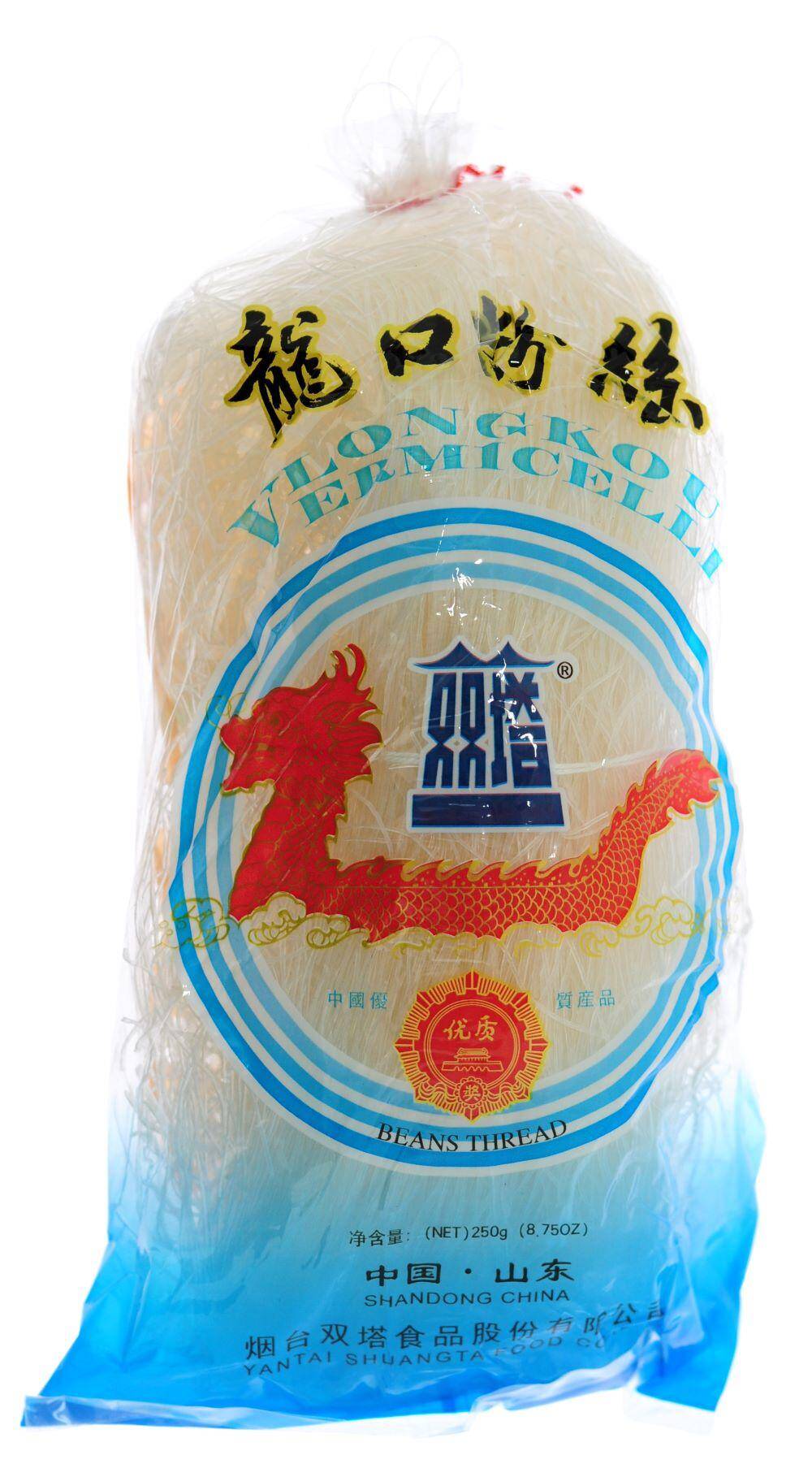 Makaron Mung bean fasola (sojowy) Vermicelli 100g/250 Longkou