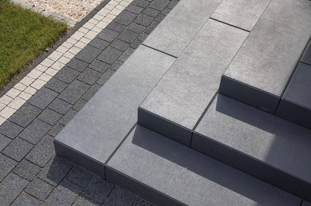 Stopień schodowy 100x35x15 cm Novator grafitowy Bruk-Bet