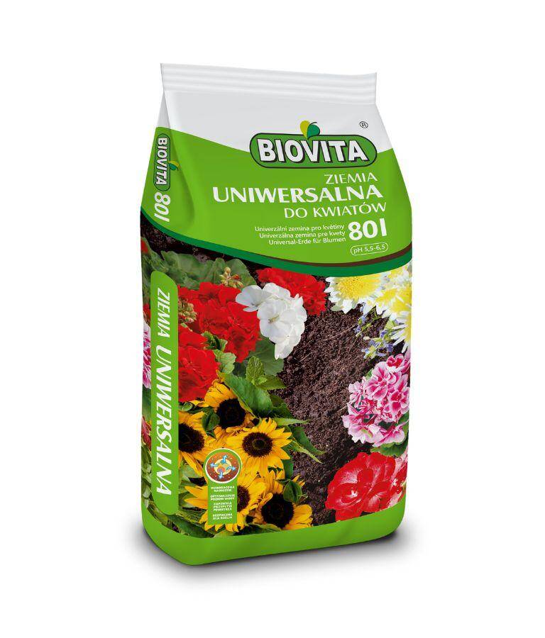 Ziemia ogrodowa uniwersalna 80 l BIOVITA