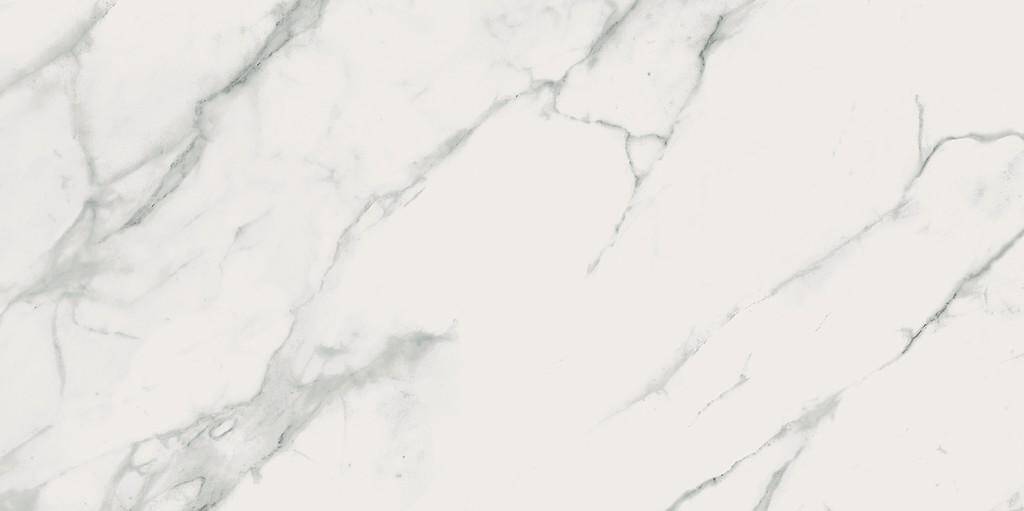 Płytka imitująca marmur CALACATTA Marble White Polished  60x120 cm 