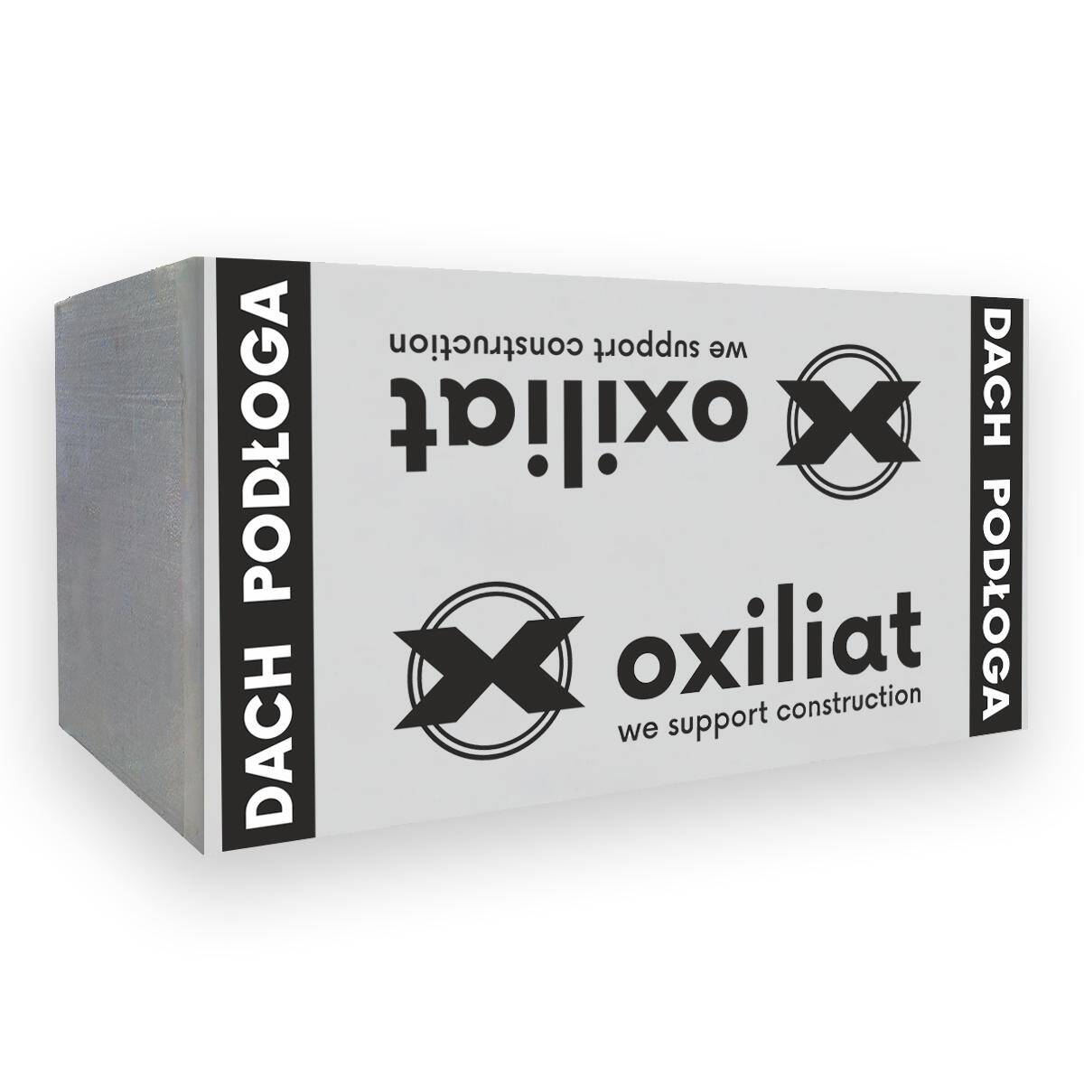 Styropian 9 cm EPS100 030 Dach/Podłoga Grafit OXILIAT
