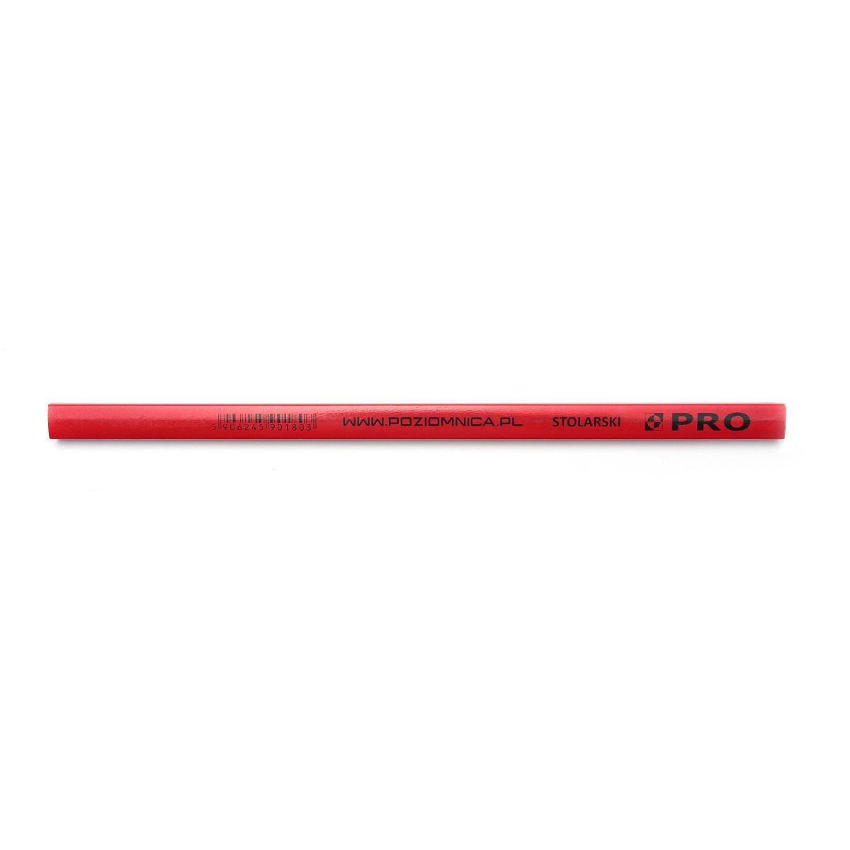 Ołówek stolarski 240 mm czerwony PRO