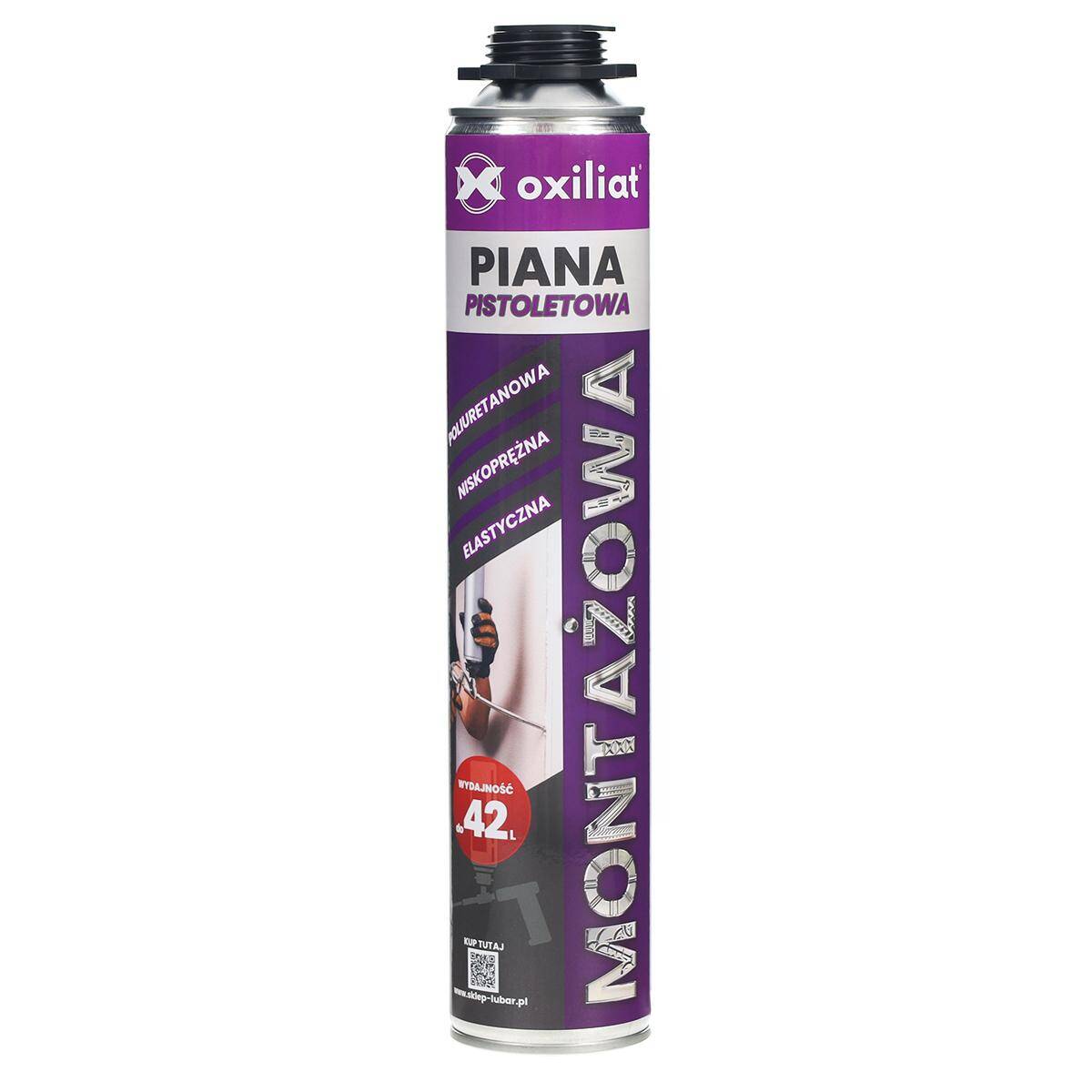 Pianka montażowa pistoletowa 750 ml Oxiliat