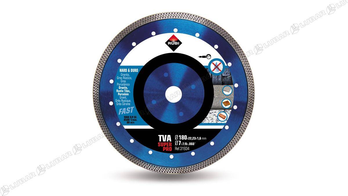 RUBI Tarcza diamentowa TVA SUPERPRO