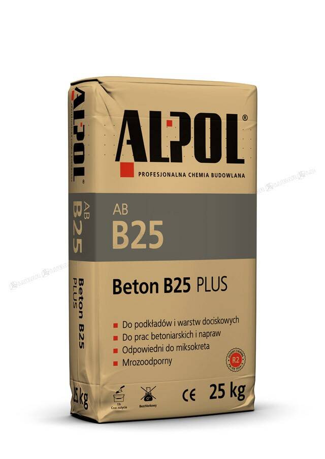Beton B25 PLUS 25 kg ALPOL