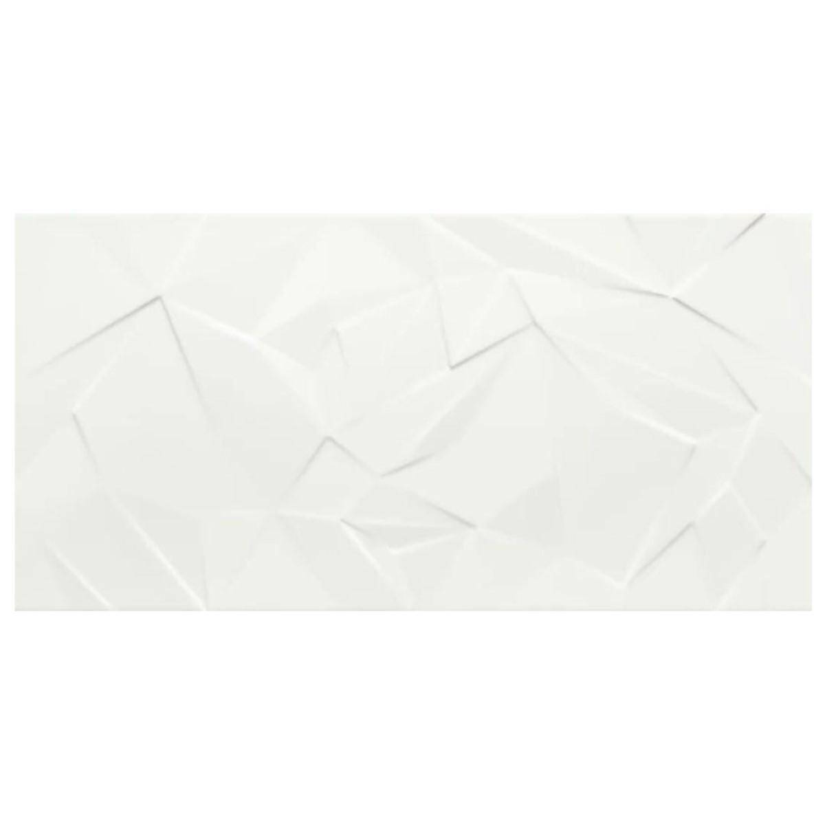 Płytka ścienna biała 30x60 cm Synergy Bianco B struktura Paradyż 2 gatunek