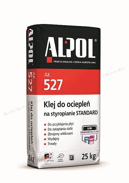 Klej do styropianu Standard AK 527 25 kg Alpol