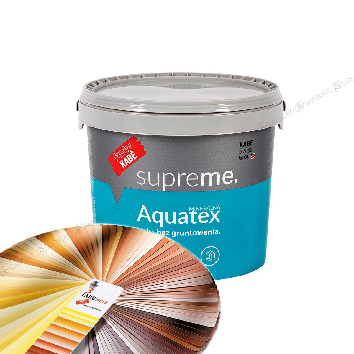 Farba do ścian i sufitów KABE AQUATEX 10 l K10950