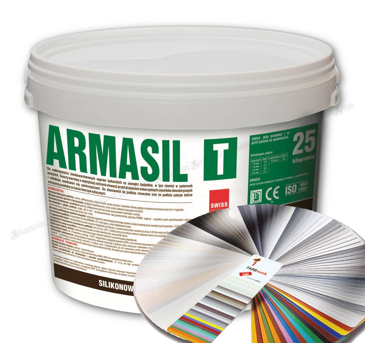 Tynk silikonowy ARMASIL T 2,0 mm 25 kg (kolor z grupy III)