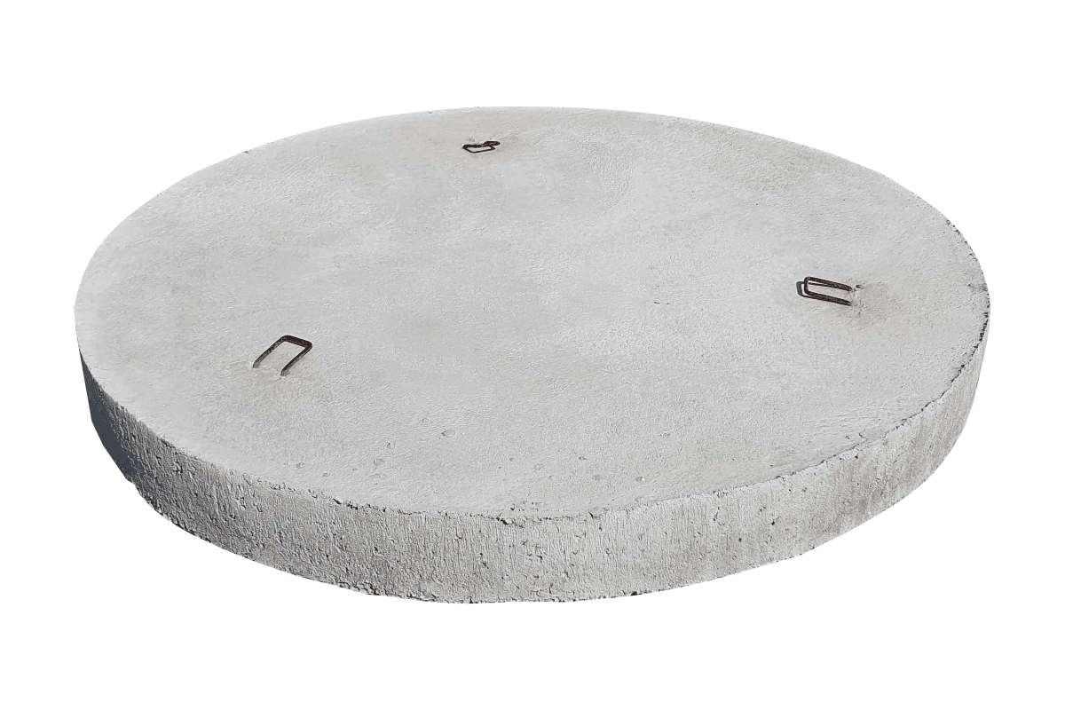 Pokrywa betonowa PFF 1380/130 z felcem płyta pełna