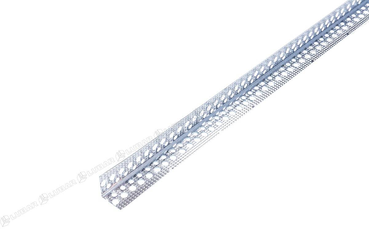 Narożnik aluminiowy moletowany 30 x 30 mm 2,5 mb