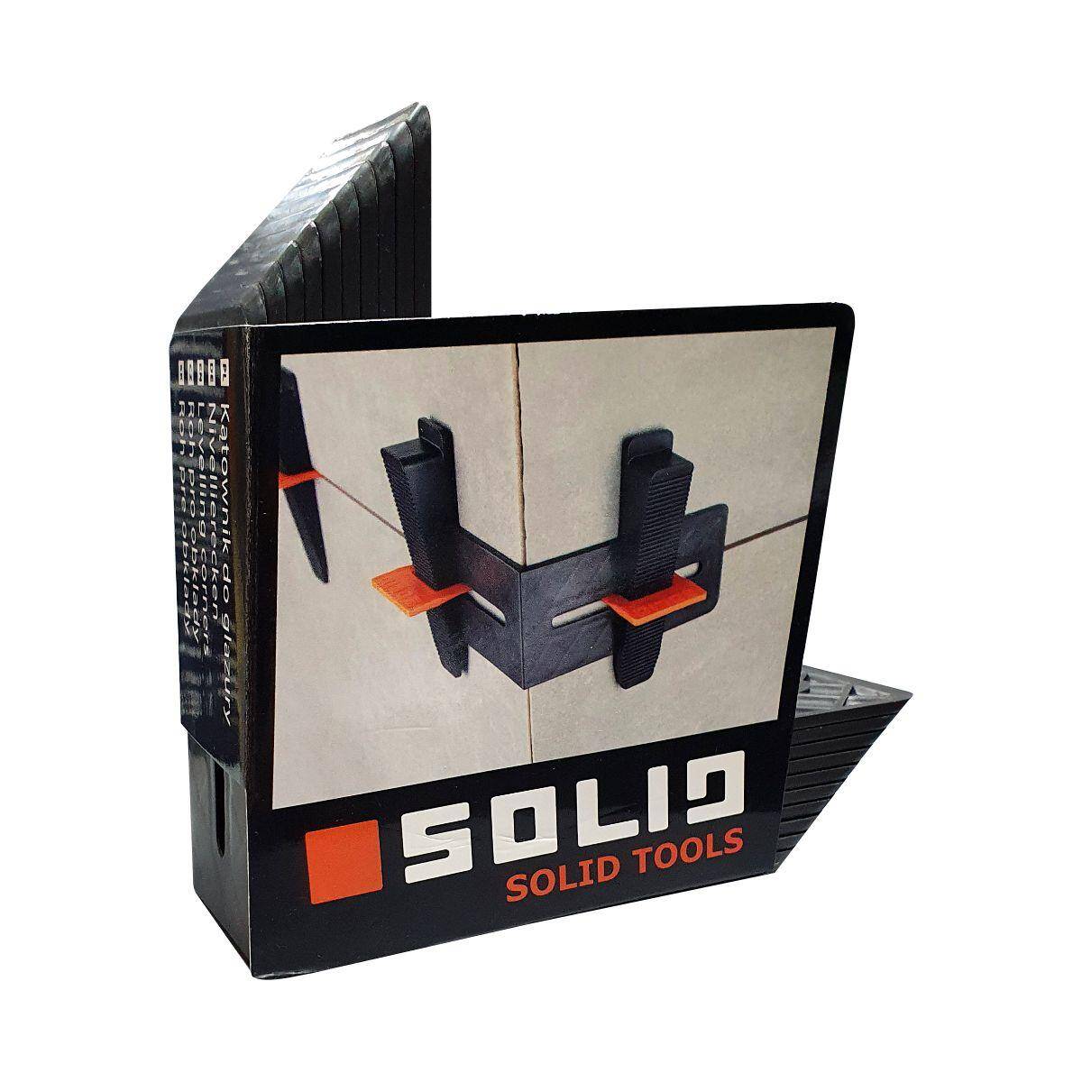 SOLID System poziomowania płytek - Kątownik do glazury (10szt) 6458