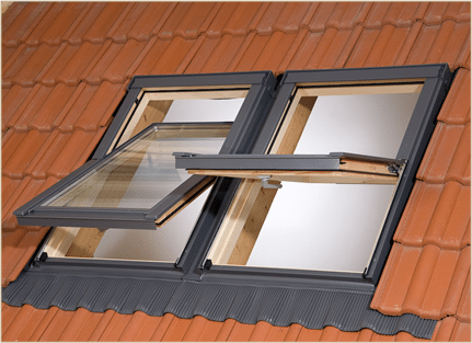 Kołnierz kombi okna dachowego RoofLITE 78x118 UCX13 elementy 1+3