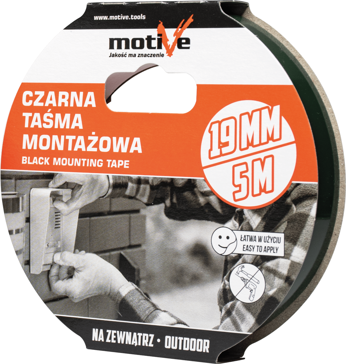 Taśma montażowa 19 mm / 5 m MOTIVE 020 176