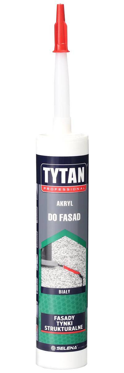 Akryl do fasad 280 ml biały TYTAN Professional