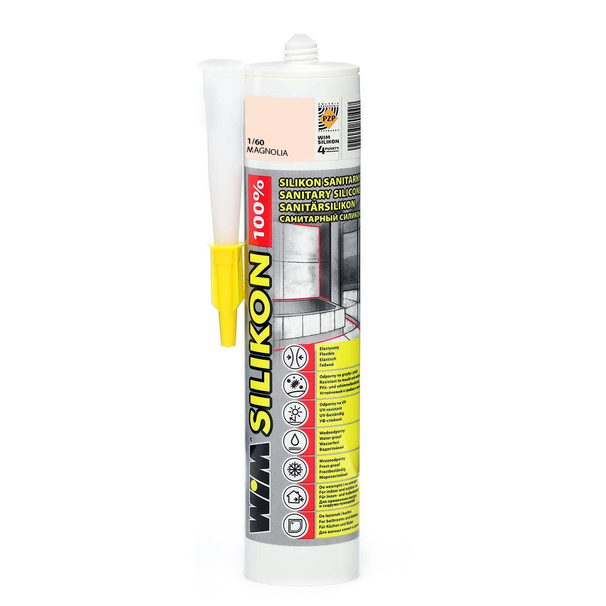 Silikon do fugowania WIM 310 ml 1/60 Magnolia