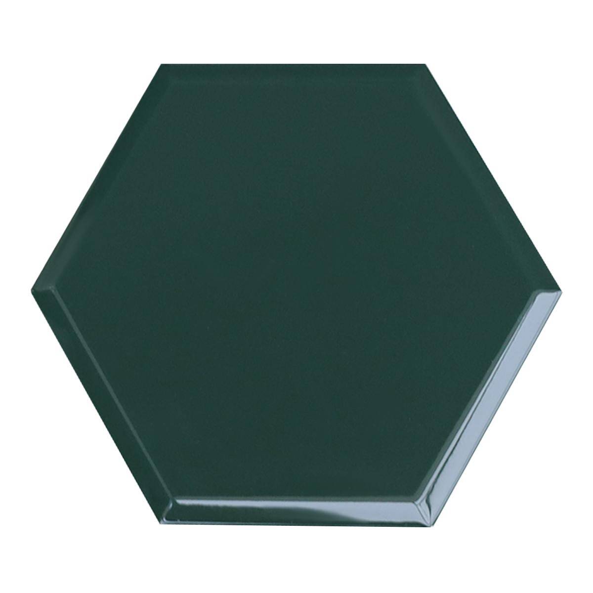 Płytka ścienna INTENSE Tone green heksagon struktura A 20x17 cm Paradyż