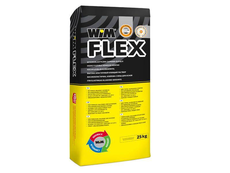 Klej do płytek elastyczny WIM FLEX C2TE 25 kg