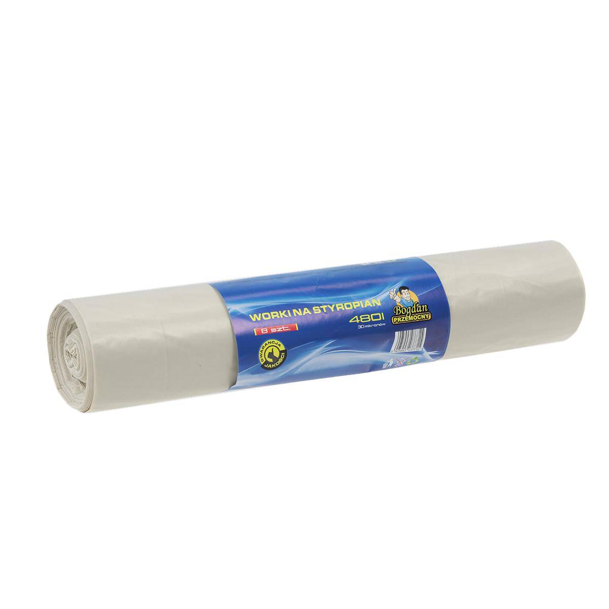 Worki na styropian pojemność 480 l (1 op./8 szt.) 30 mikronów Bogdan Przemocny