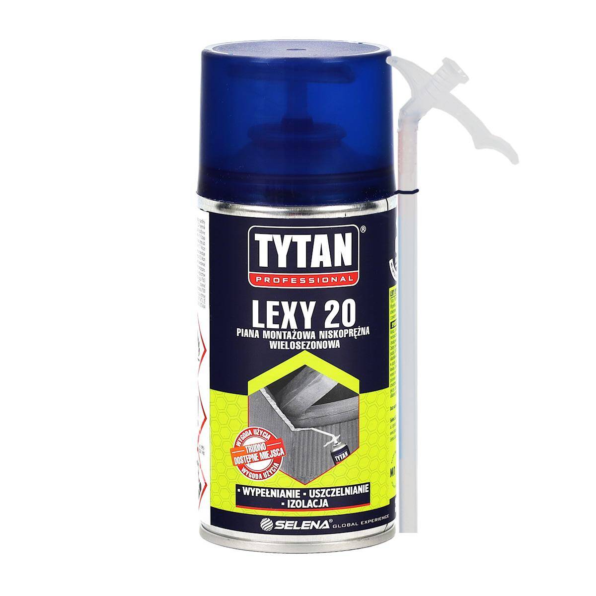 Piana montażowa LEXY 20 wielosezonowa 300 ml wężykowa TYTAN