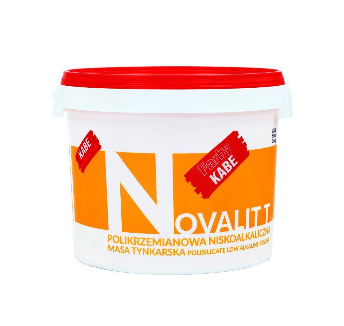 Tynk polikrzemianowy NOVALIT T 3,0 mm faktura pełna 25 kg Baza biała