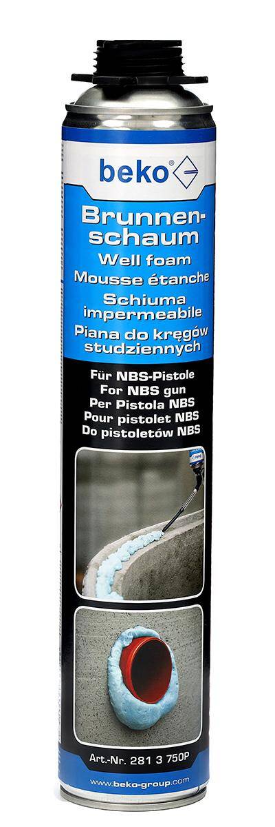 Pianka montażowa pistoletowa do kręgów studziennych 750 ml Beko