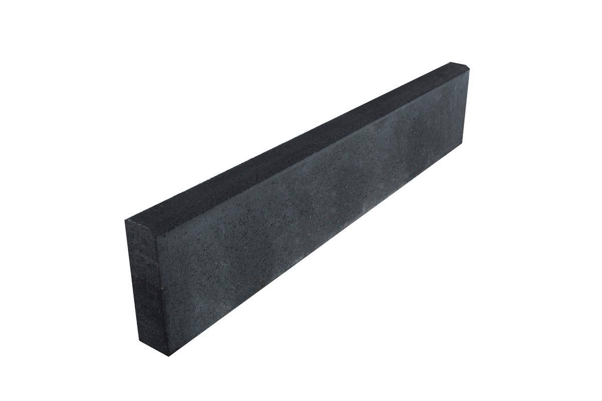 Obrzeże chodnikowe 100x30x8 cm grafitowe Polbruk (33 szt./pal.)