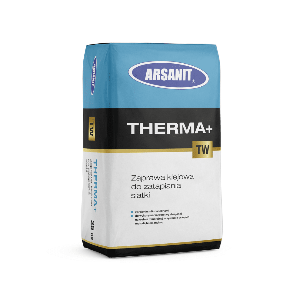 Klej do siatki na wełnie mineralnej  Arsanit Therma+ TW  25 kg