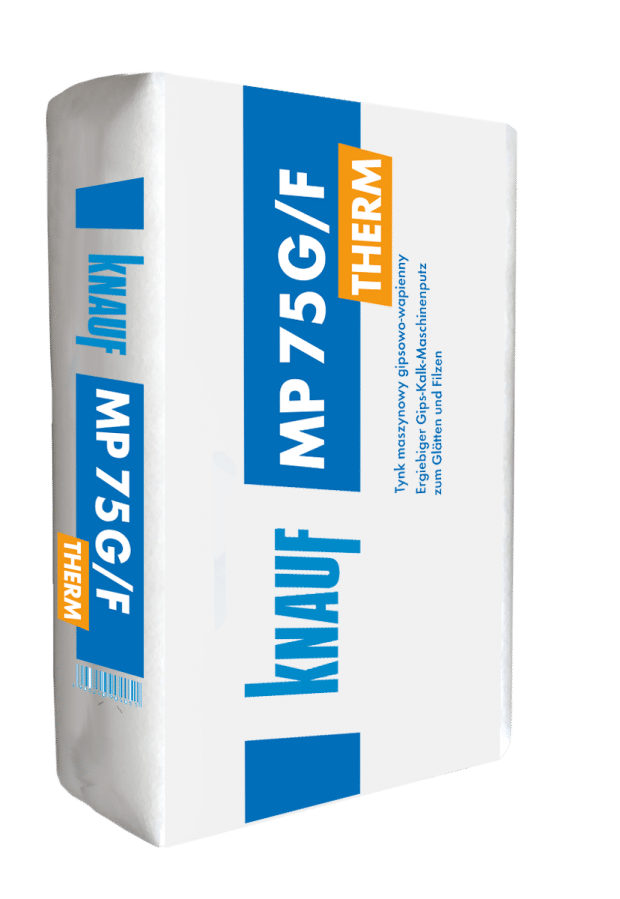 Tynk maszynowy KNAUF MP 75  G/F THERM 30 kg