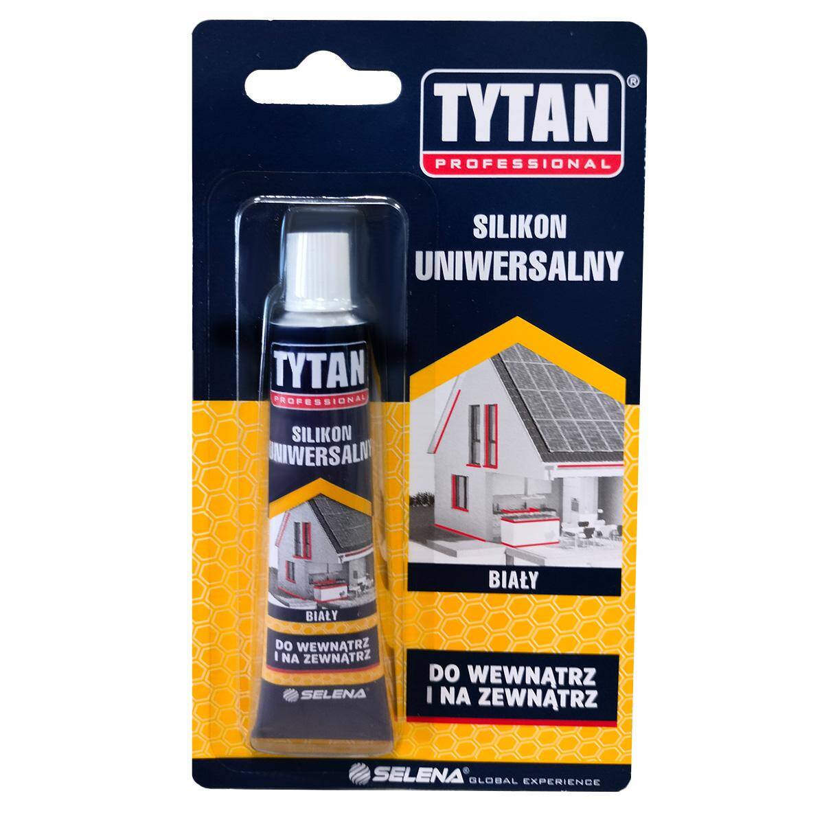 Silikon uniwersalny biały 20 ml Tytan Professional