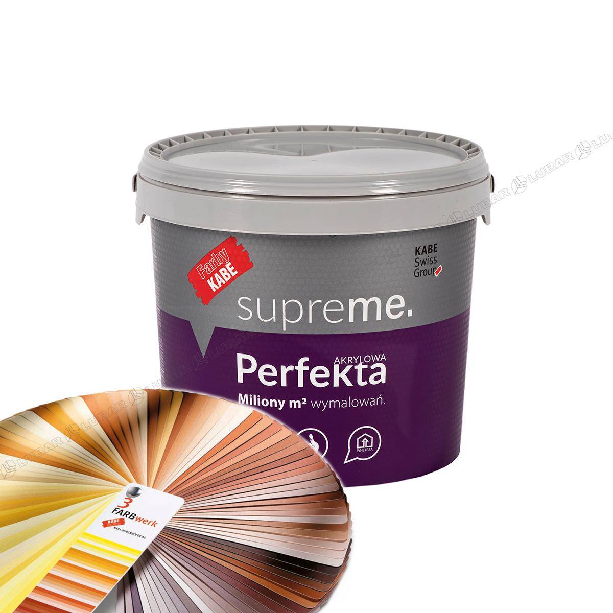 Farba do ścian i sufitów KABE PERFEKTA 3 l K10400