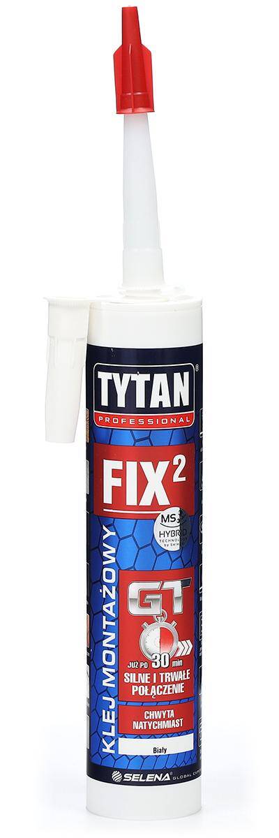 Klej montażowy Fix2 GT 290 ml biały TYTAN Professional
