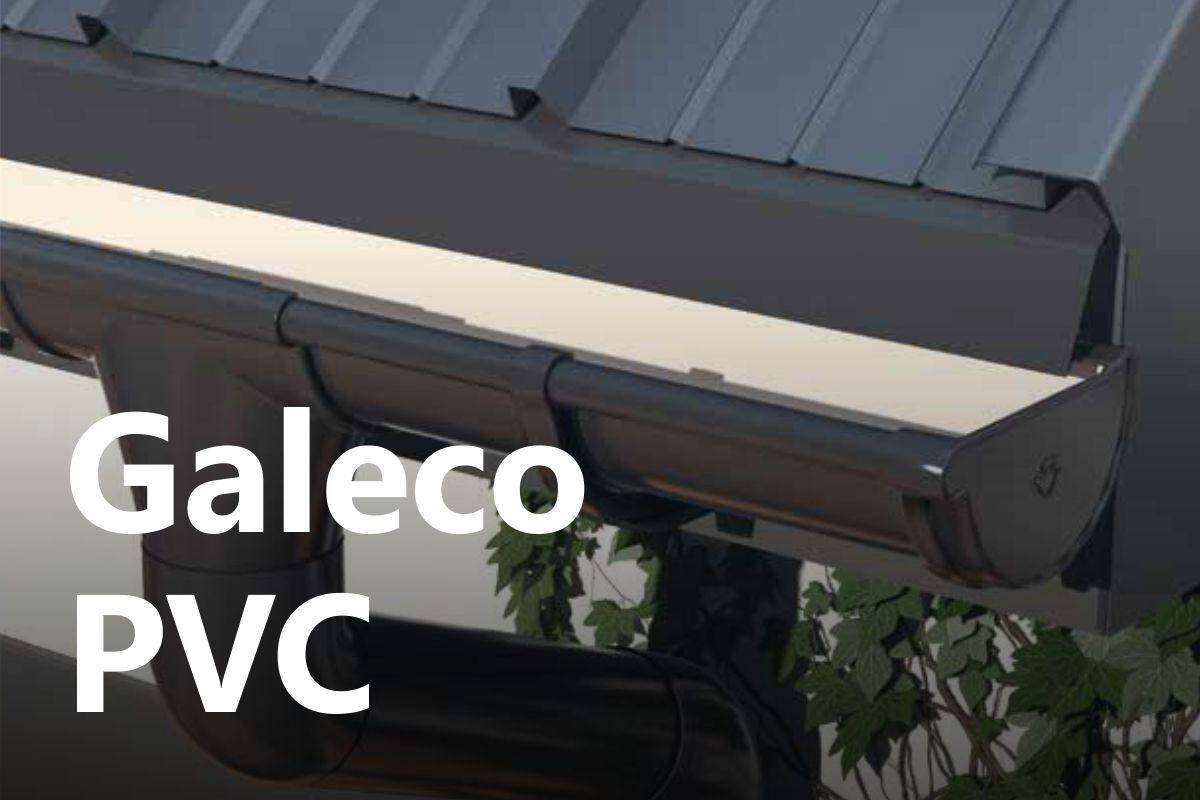 System rynnowy GALECO PVC