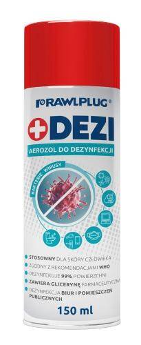 Środek do dezynfekcji w sprayu DEZI 150 ml R-DEZI-150 Rawlplug