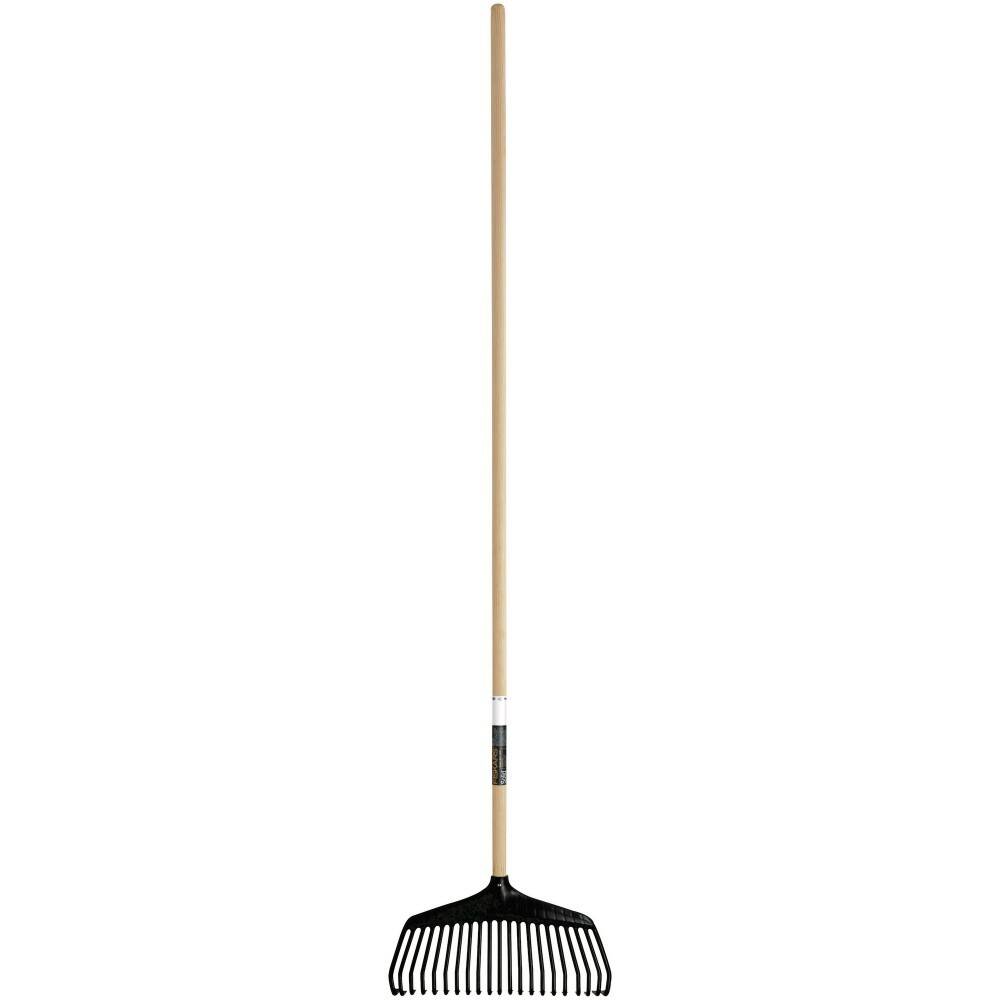 Fiskars Grabie do liści z tworzywa na drewnianym trzonku 1014812